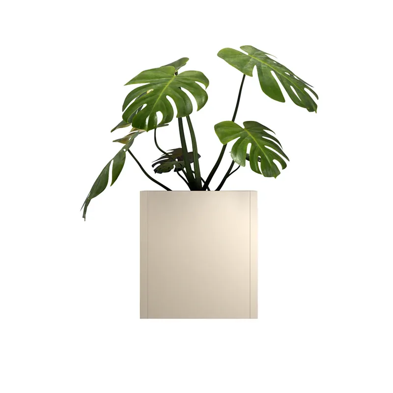 Jardinière extérieure carrée légère