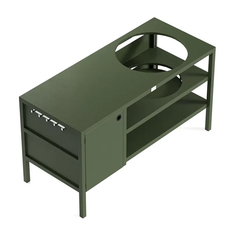 Armoire extérieure multifonctionnelle avec four