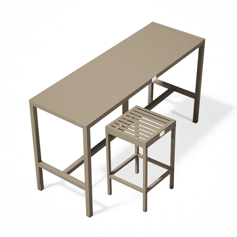 Table de bar extérieure
