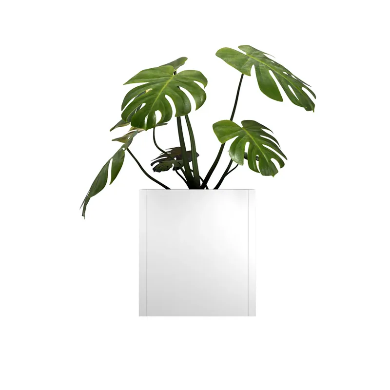 Jardinière extérieure carrée légère