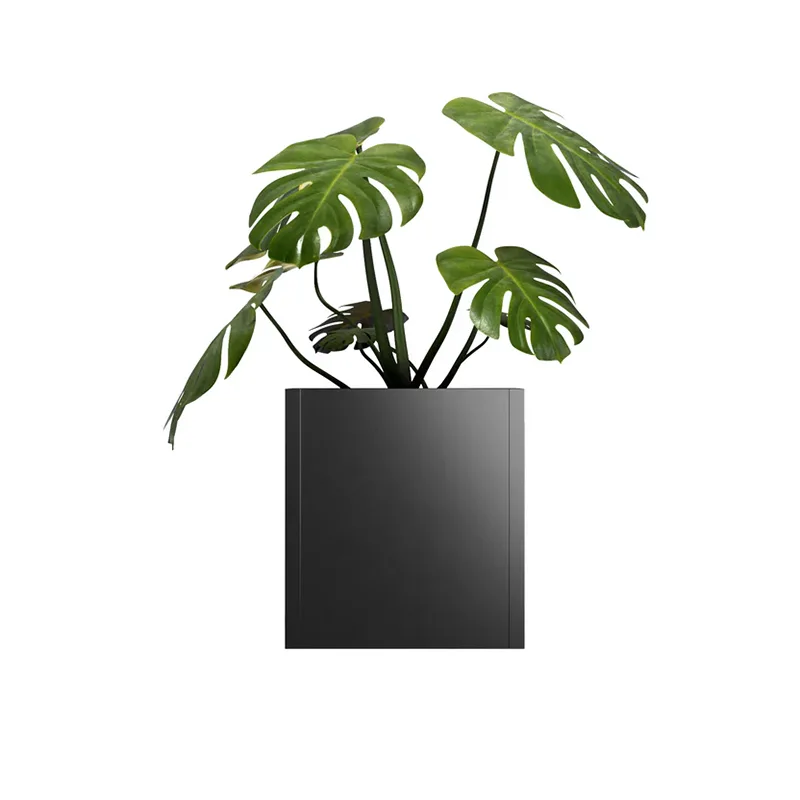 Jardinière extérieure carrée légère