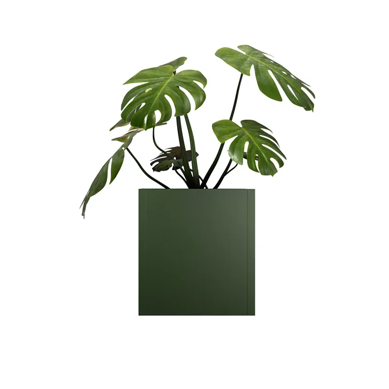 Jardinière extérieure carrée légère