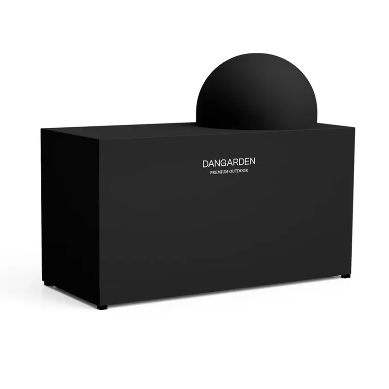 Housse étanche noire pour armoire extérieure