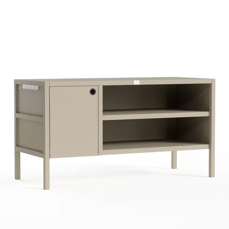 Armoire de cuisine extérieure à double couche avec porte Armoire de cuisine extérieure à double couche avec porte