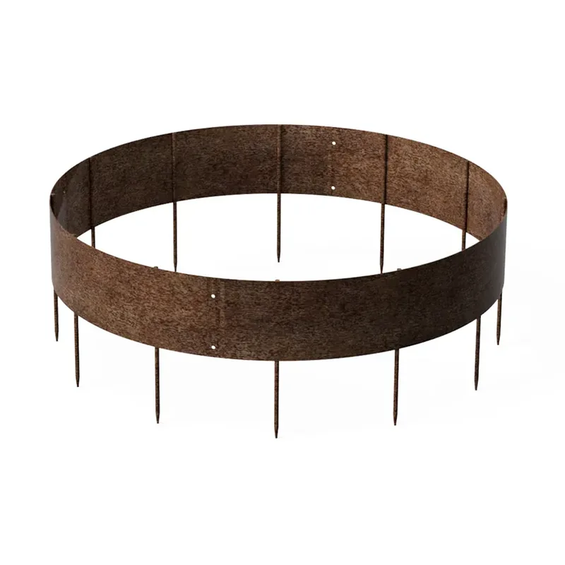 Bordure de paysage de jardin, clôture de frontières