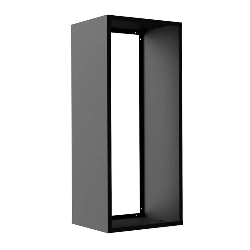 Stockage de bois de chauffage moderne et facile à assembler pour l'extérieur