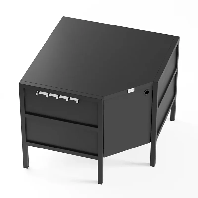 Armoire de coin autoportante extérieure