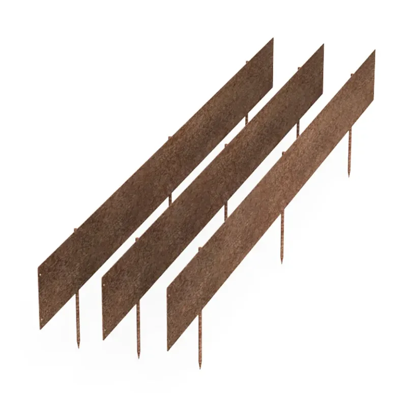 Clôture résistante aux intempéries pour jardin extérieur